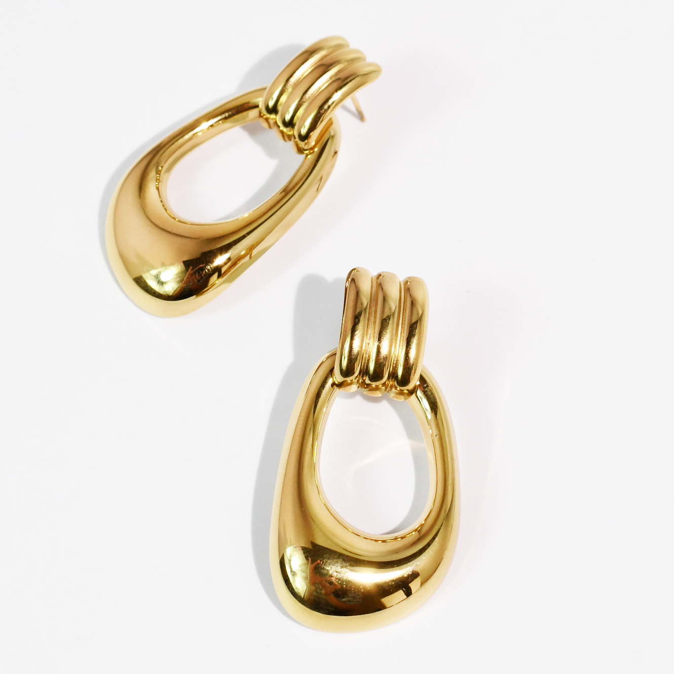 Heiress Earrings Gold Waterproof