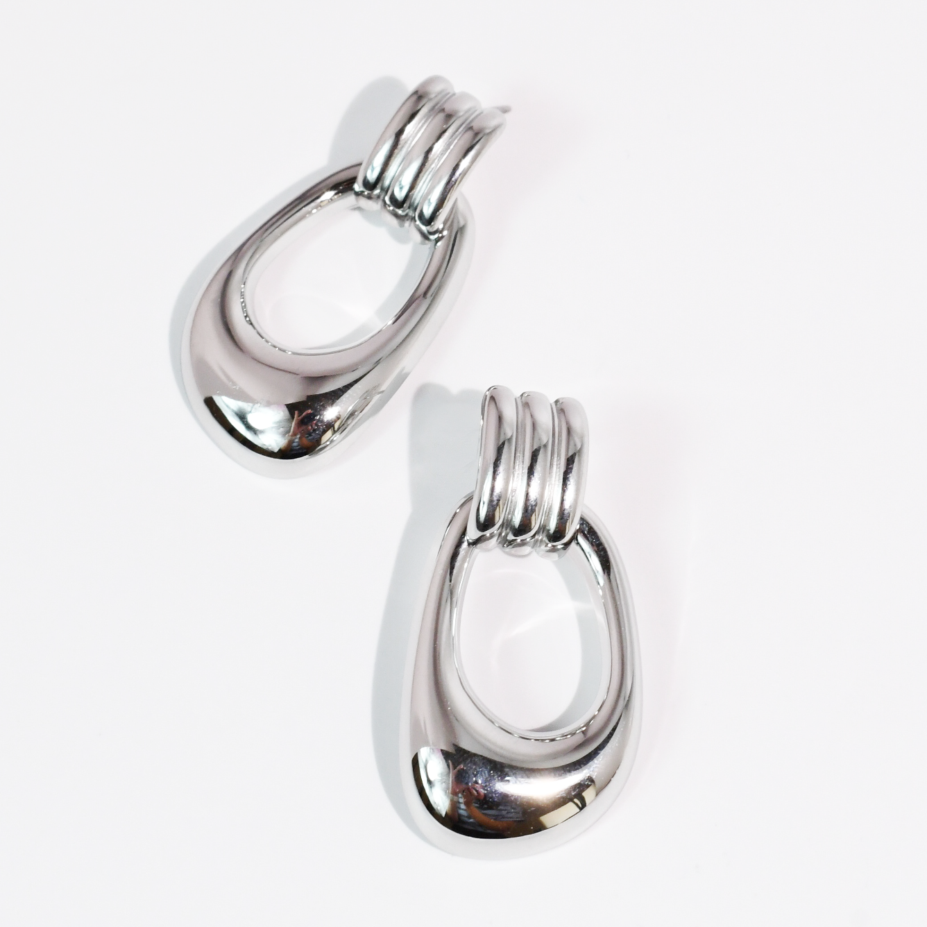 Heiress Earrings Silver Waterproof