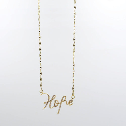 Hope Gold Necklace
