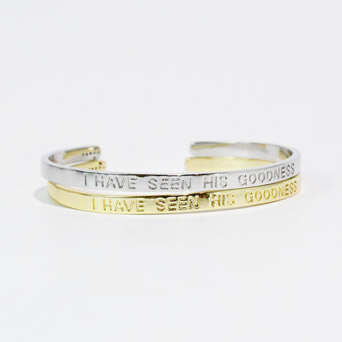 I Have Seen His Goodness Bangle