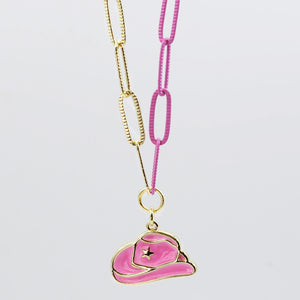 Pink Rodeo Necklace L13
