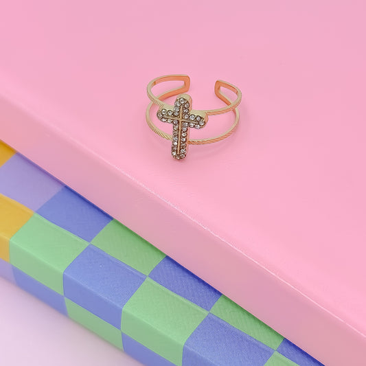 Faith & Sparkle Ring