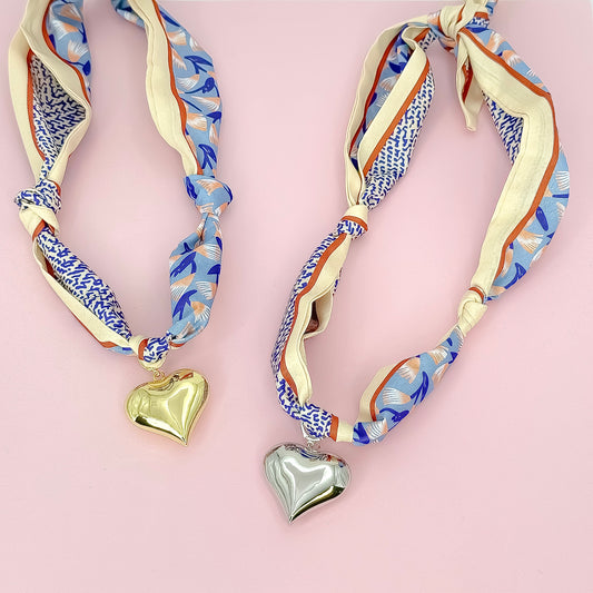 Tied to You Scarf Necklace