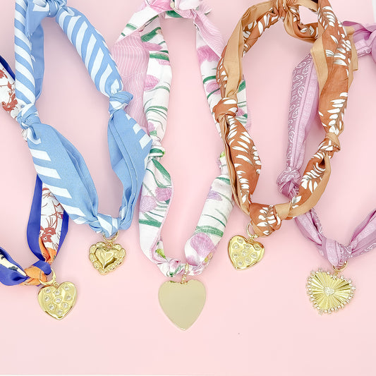 Tangled in Love Scarf Necklace