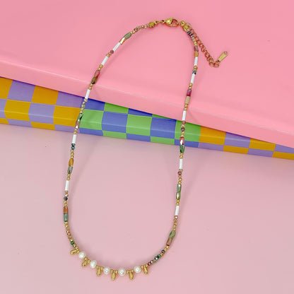 Princess Pearls Beads Necklace