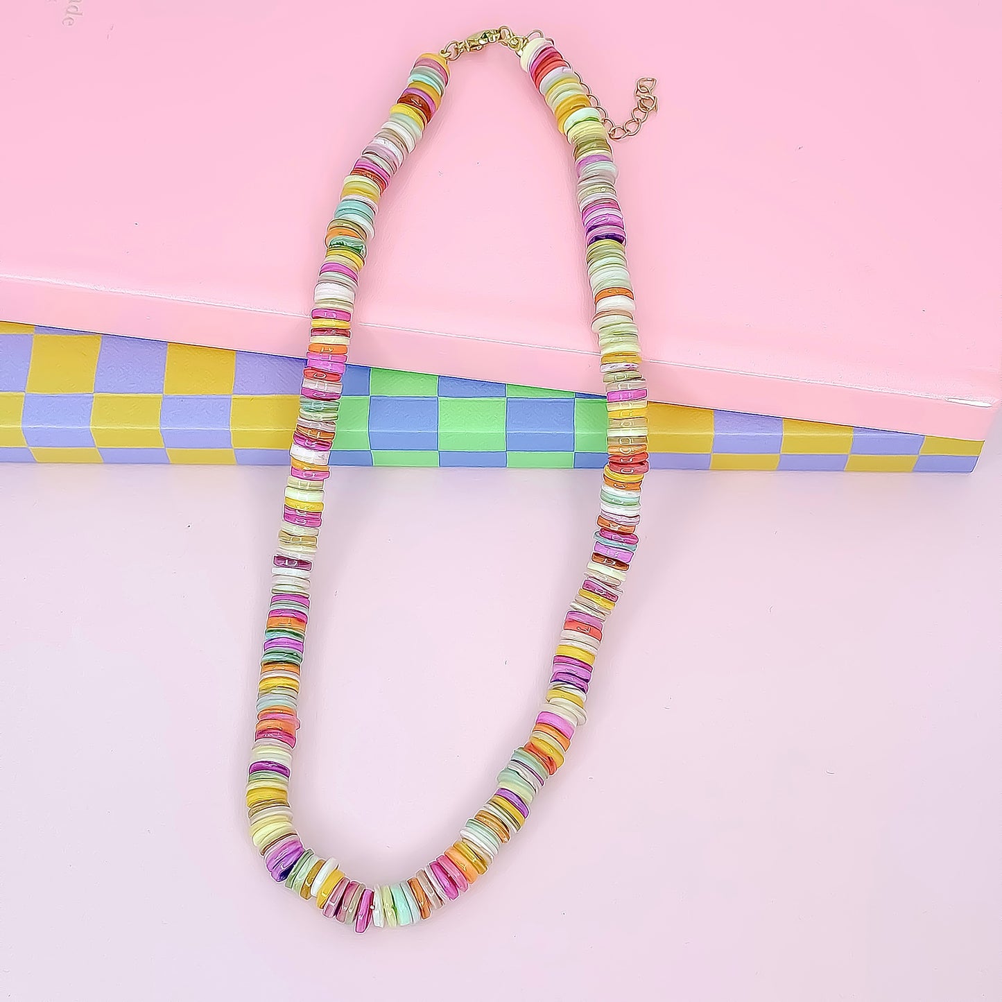 Color Me Cute Gemstone Necklace