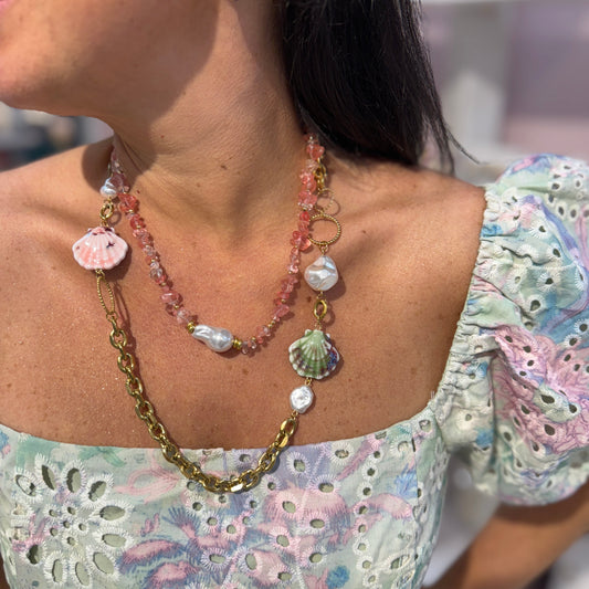 Go to the Beach Necklace Stack
