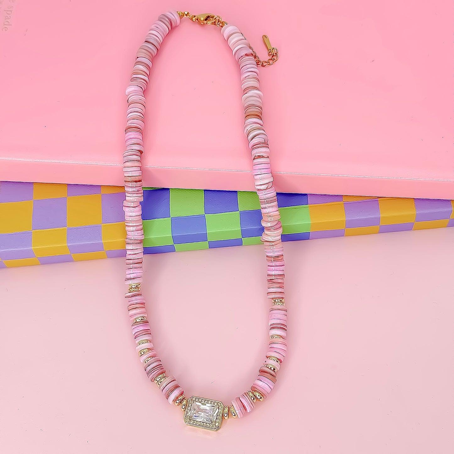 Dream Pop Gemstone Necklace