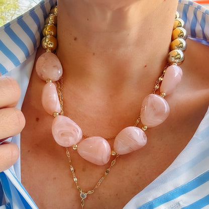 Blush Luxe  Necklace