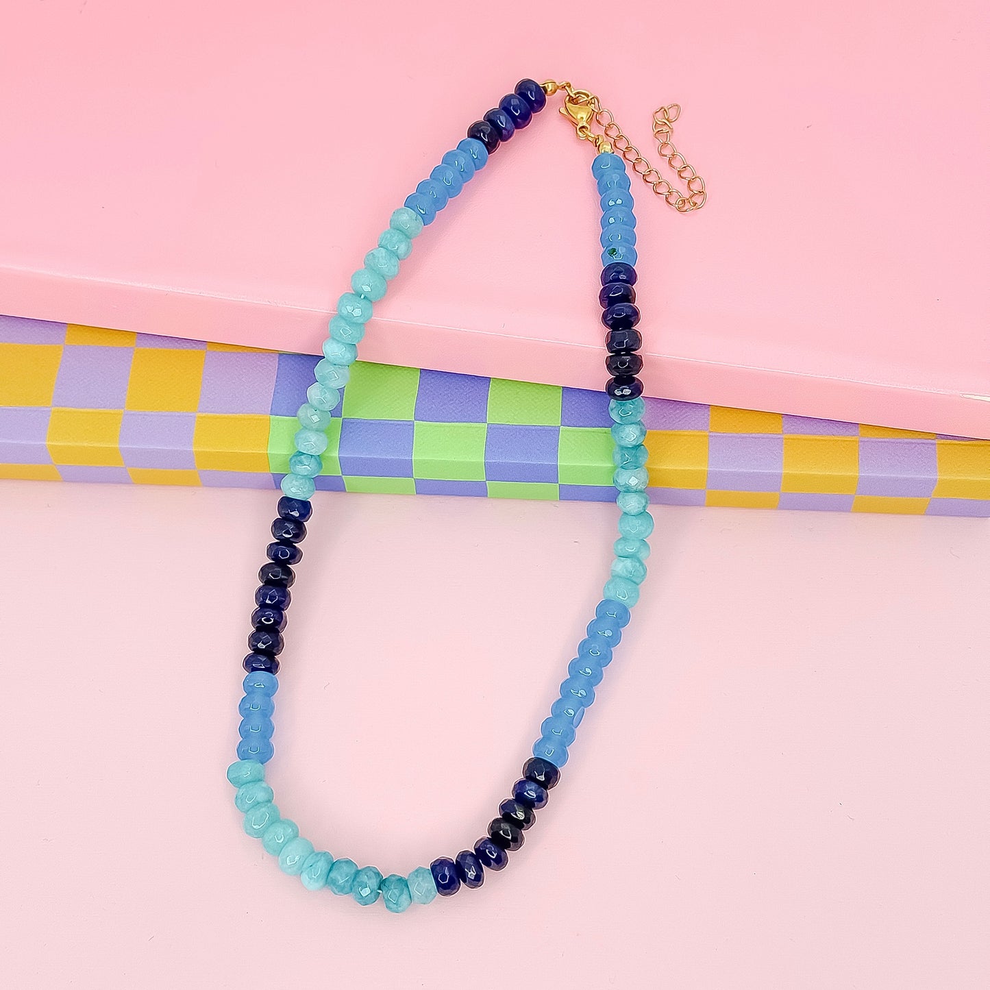 Shades of Blues Gemstone Necklaces