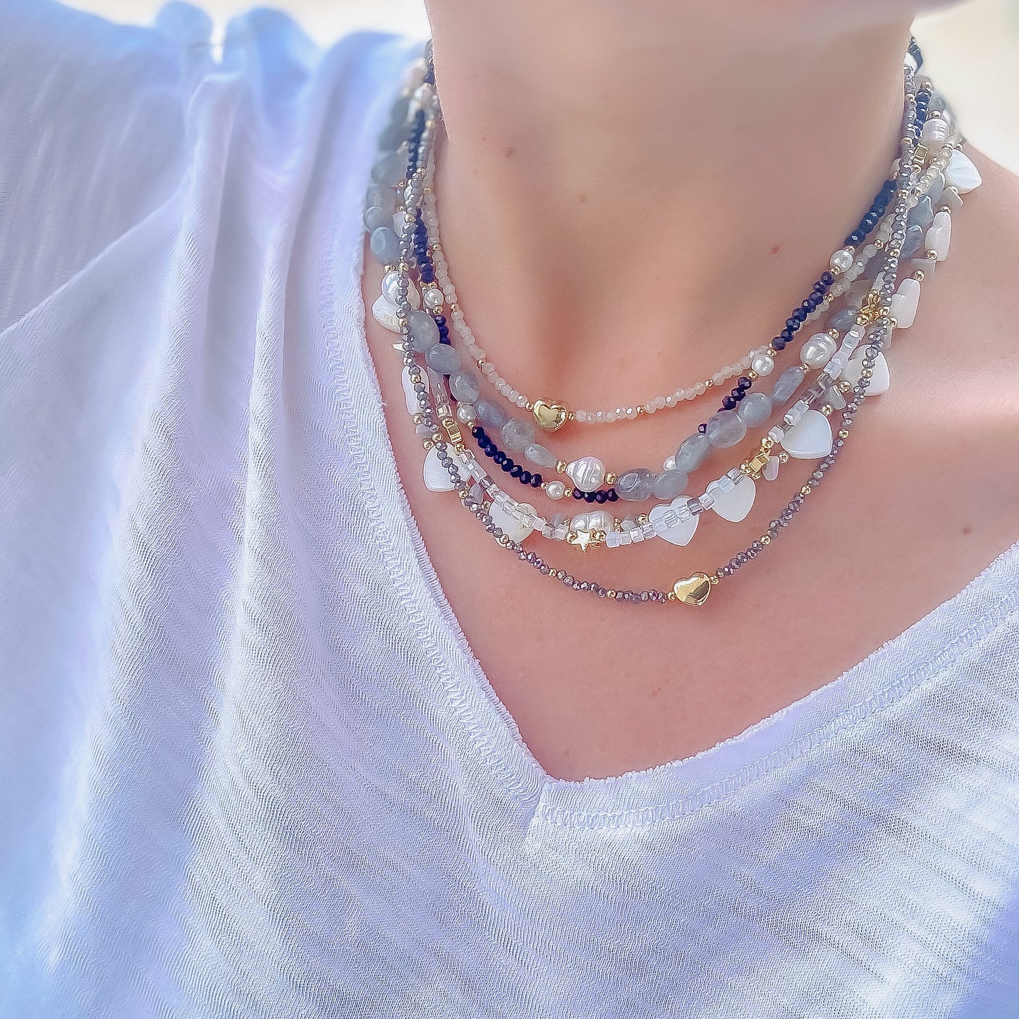 Loving Life Beaded Necklace