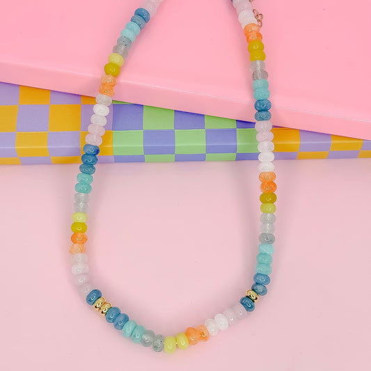 Sunshine Girl Gemstone Necklace