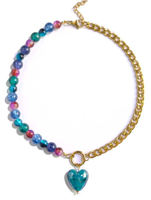 Half & Heart Necklace (Pre-order)