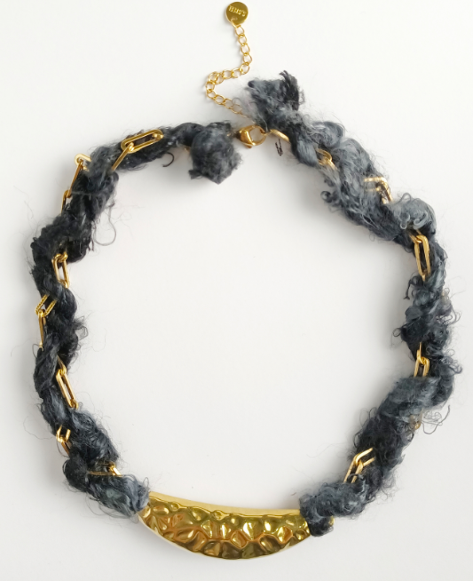 Black Scarlet Twist Collar (Pre-order)