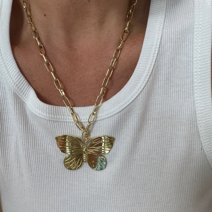 Wings of Grace Chain Necklace