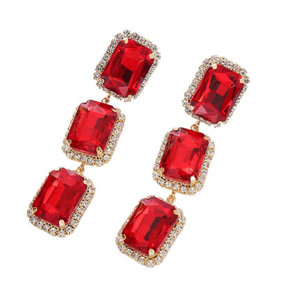 Glitz and Glam Statement Earring