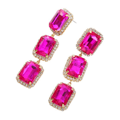 Glitz and Glam Statement Earring