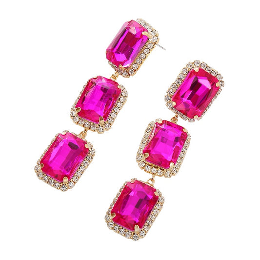 Glitz and Glam Statement Earring