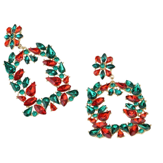 Time for Tinsel Statement Earrings