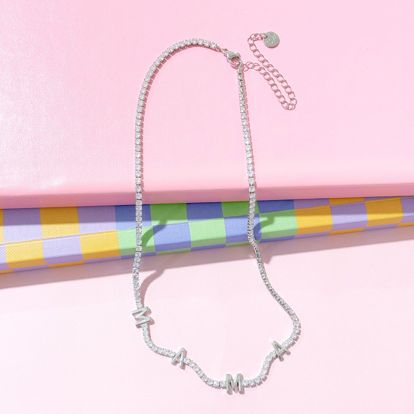 Mama Glow Silver Necklace