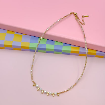 Princess Pearls Beads Necklace