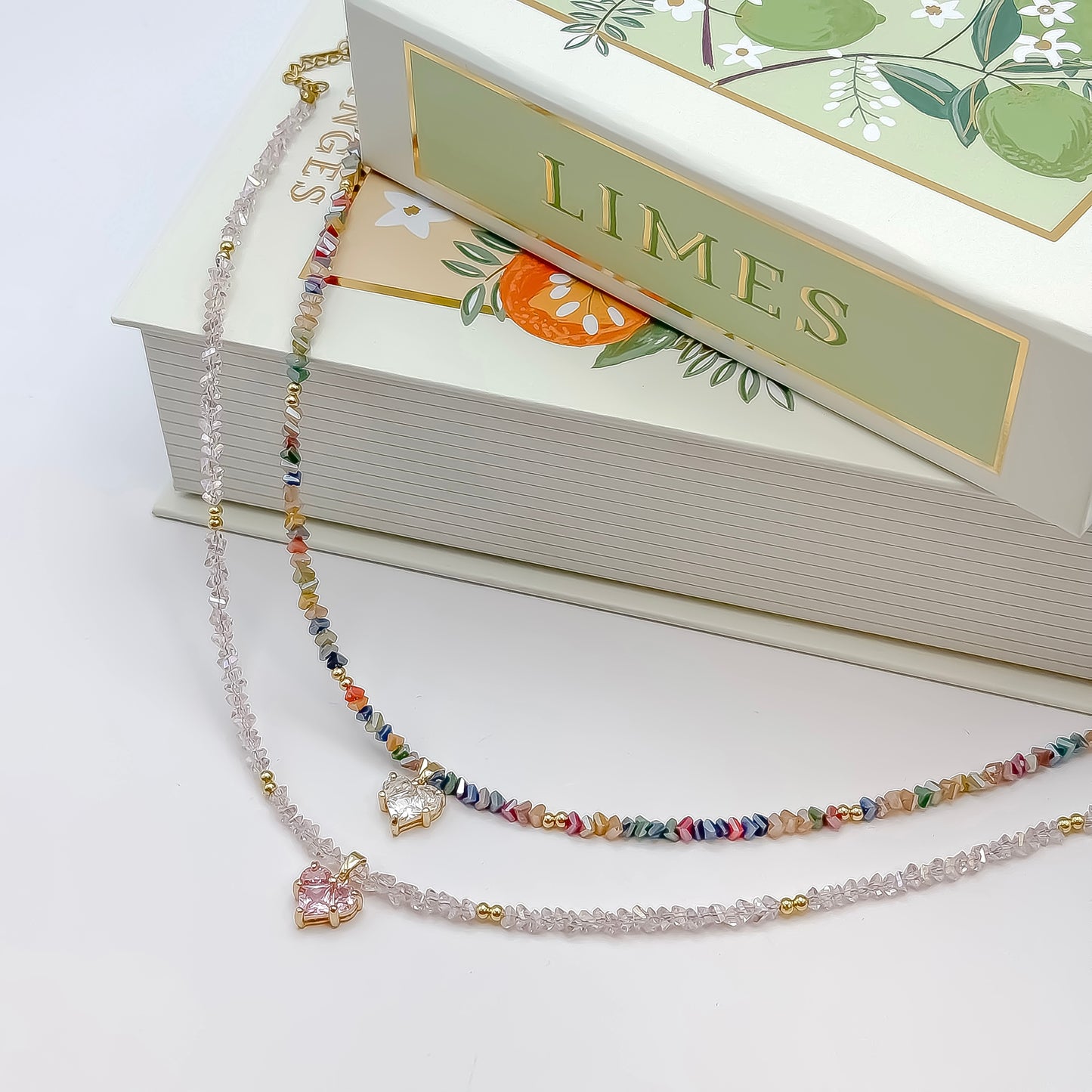 Gem Love Beads Necklace