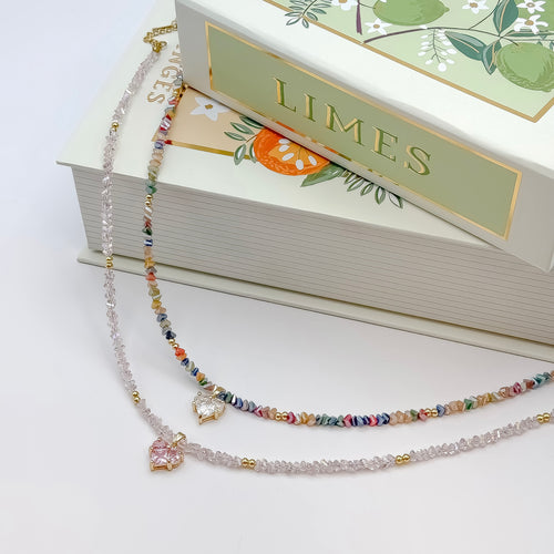 Gem Love Beads Necklace