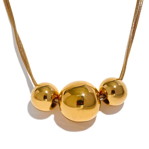 The Golden Trio Waterproof Necklace