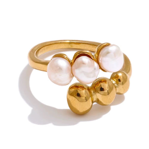 Pearl Mood Waterproof Ring