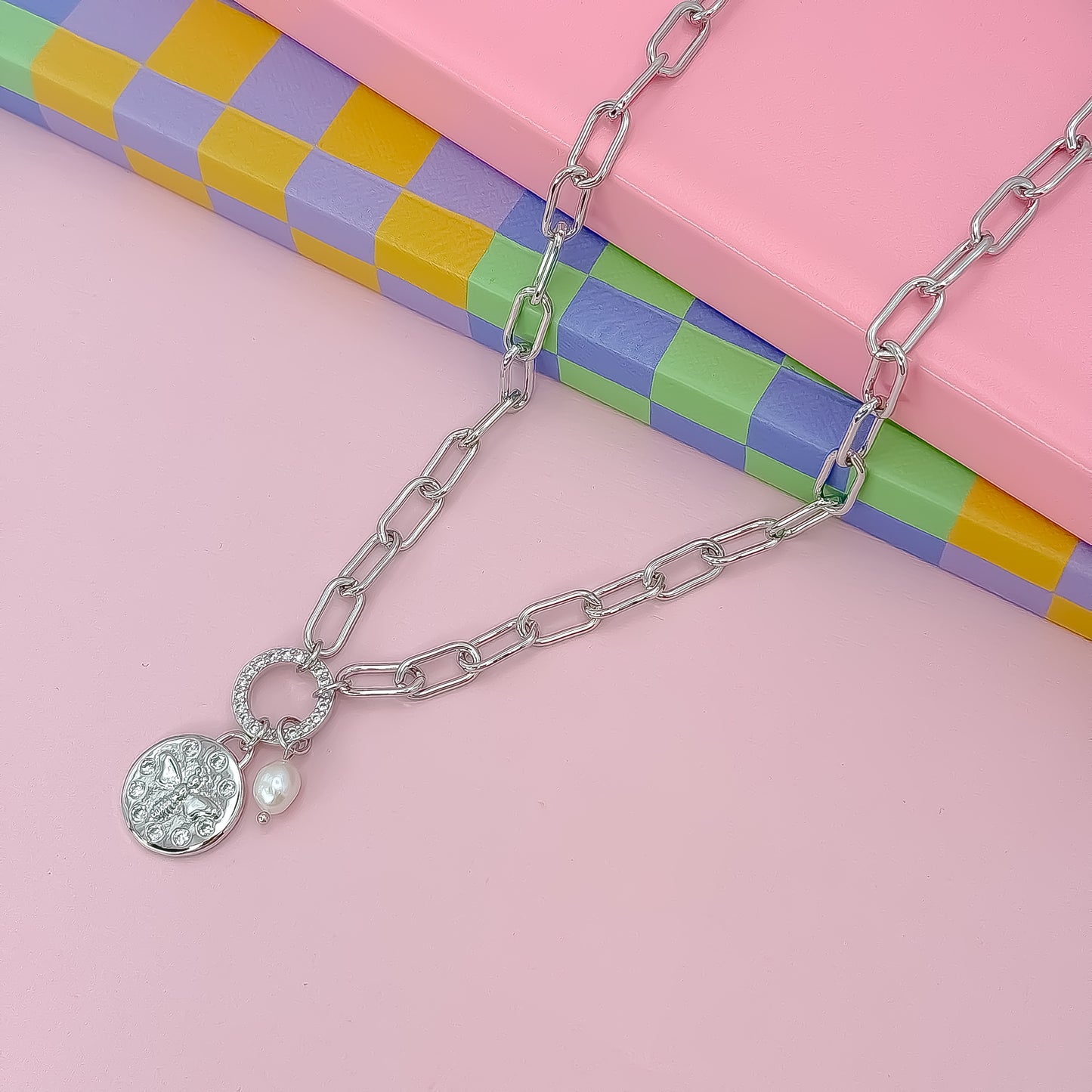 Bee Divine Silver Necklace
