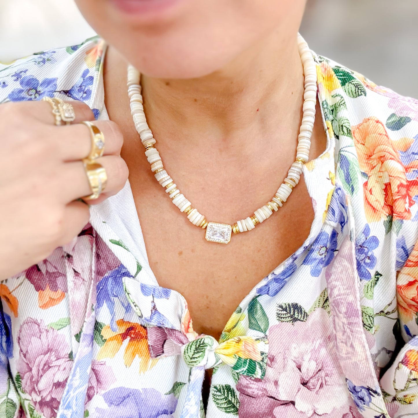 Dream Pop Gemstone Necklace
