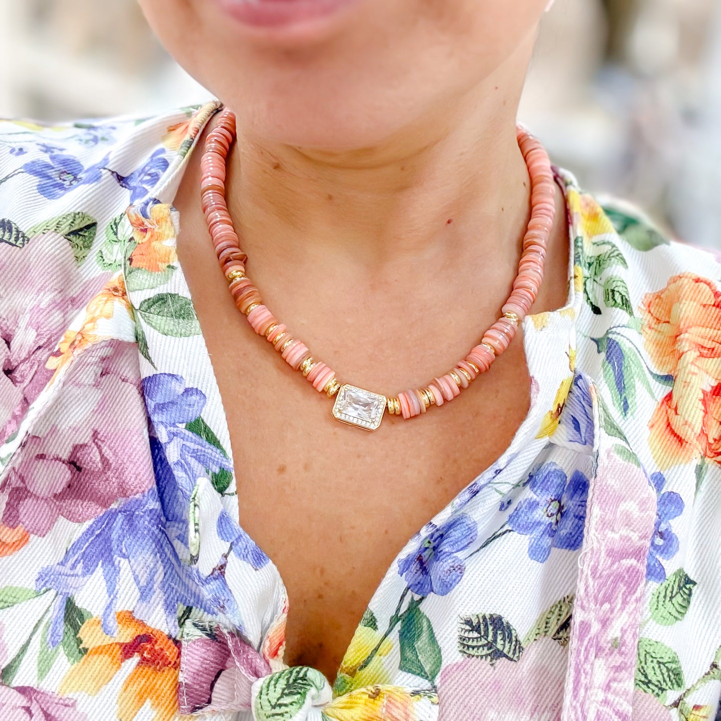 Dream Pop Gemstone Necklace