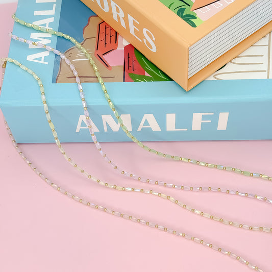 Coastal Bloom Beads Necklace