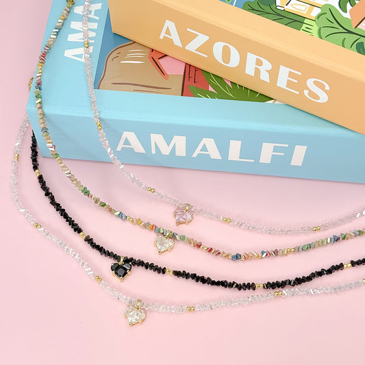 Gem Love Beads Necklace