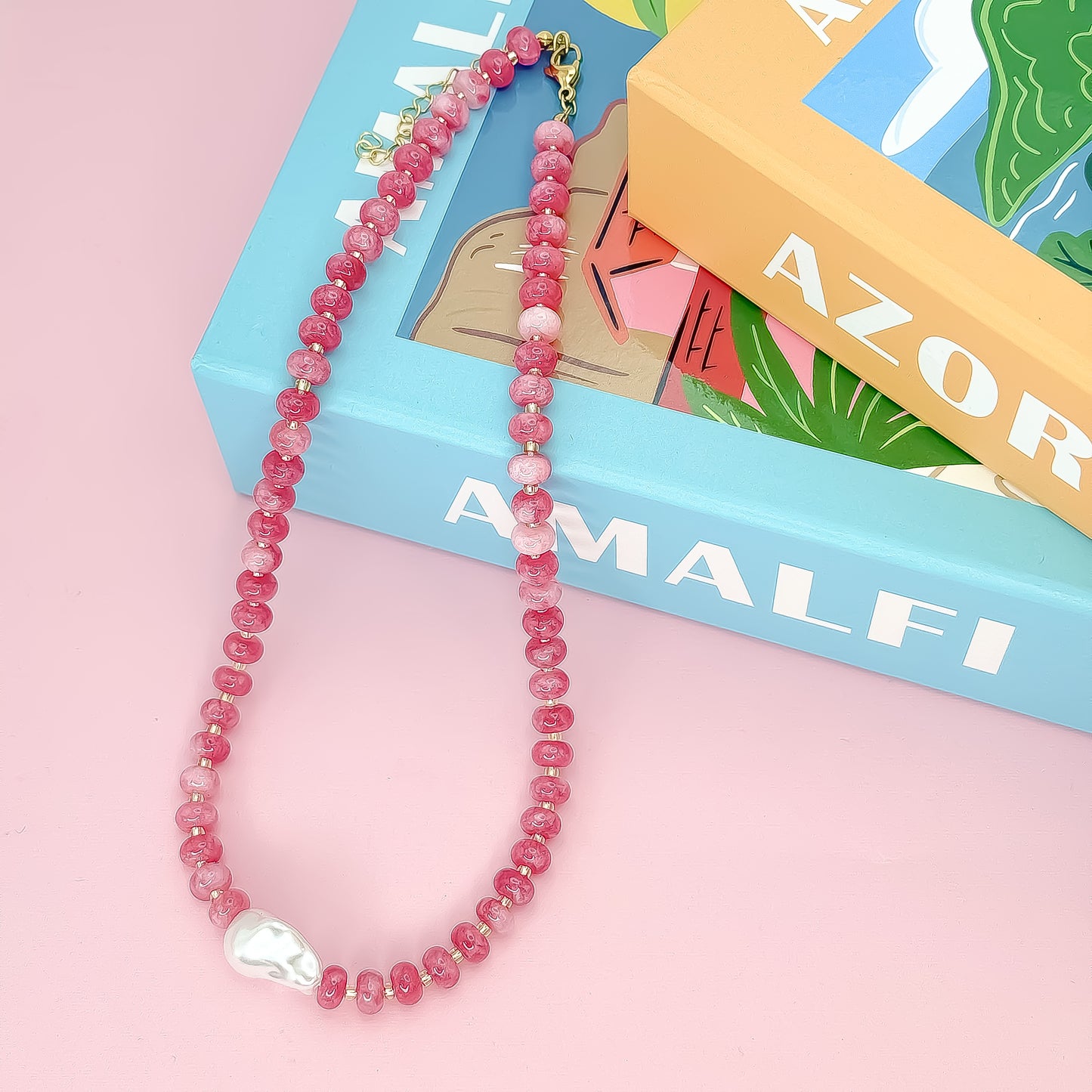 Cherry Pearl Necklace