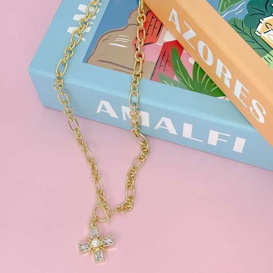 Divine Light Gold Necklace