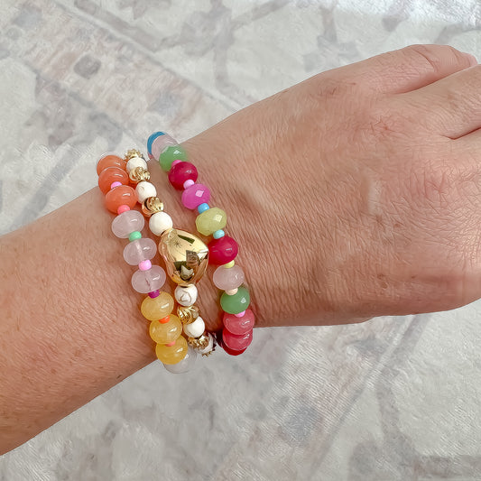 Pretty Sunny Bracelet Stack