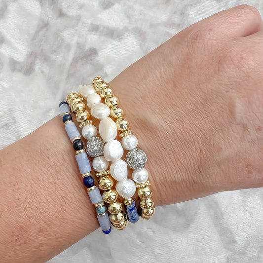 Feeling Blue Bracelet Stack