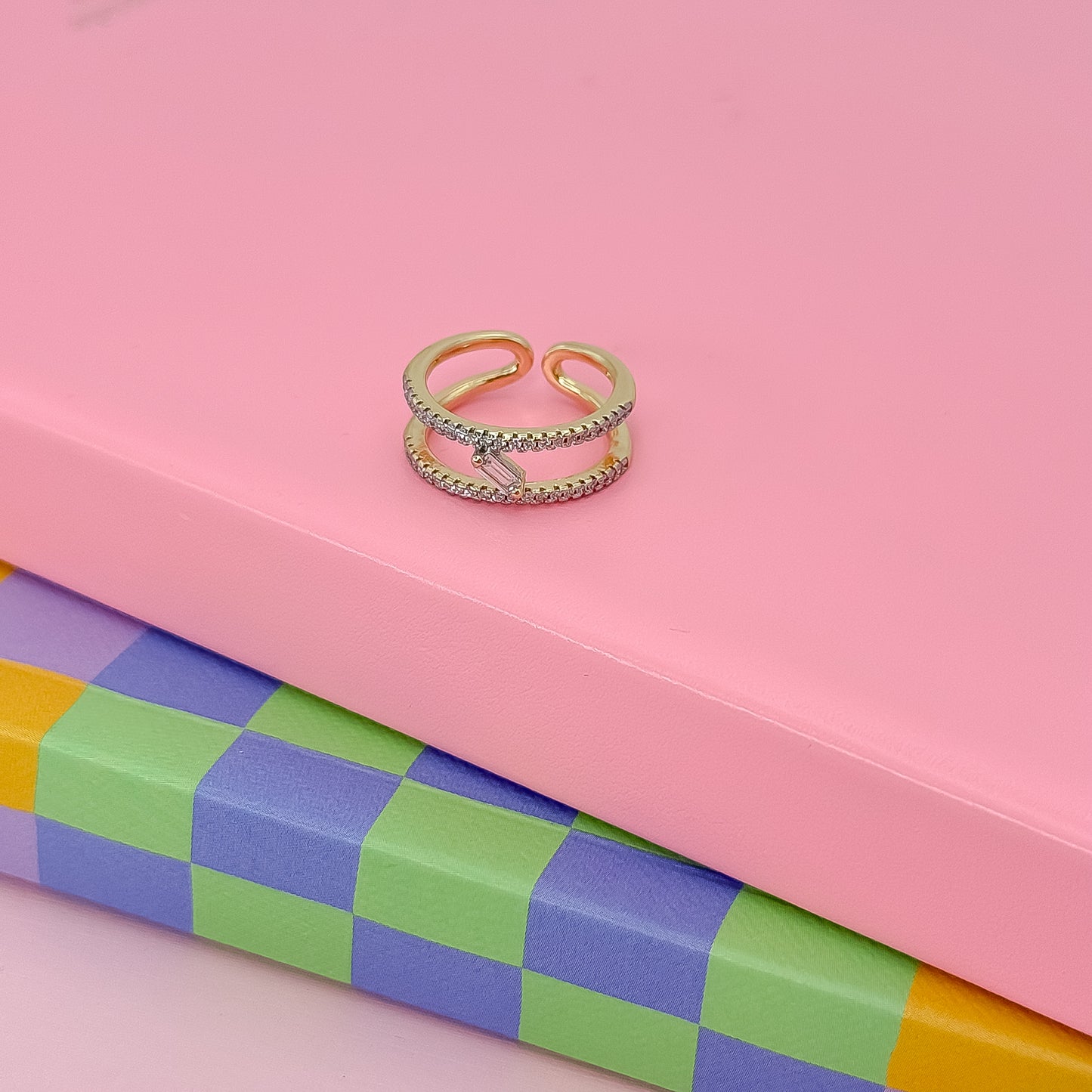 Double Dazzle Ring