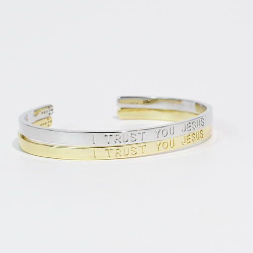 I Trust You Jesus Bangle