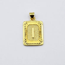 Load image into Gallery viewer, Medallion Initial Charm
