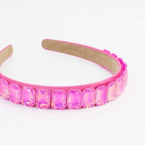 Iced Fuchsia Headband