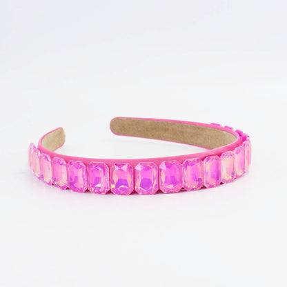 Iced Fuchsia Headband