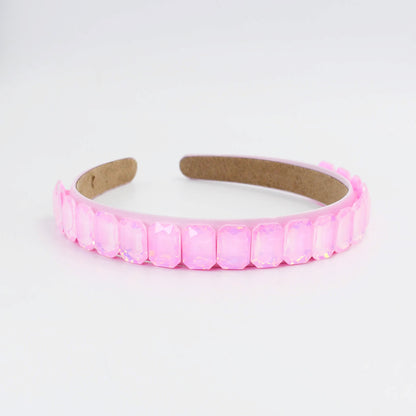 Iced Neon Pink Headband