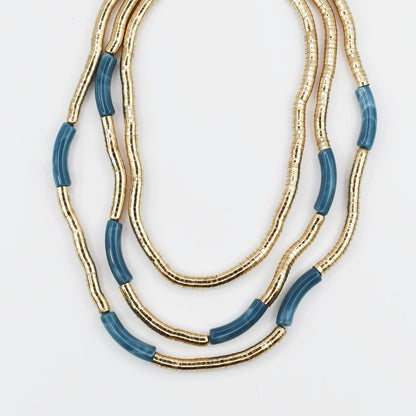 Imperial Blue Layered Necklace