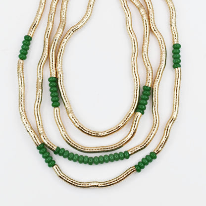 Imperial Green Layered Necklace