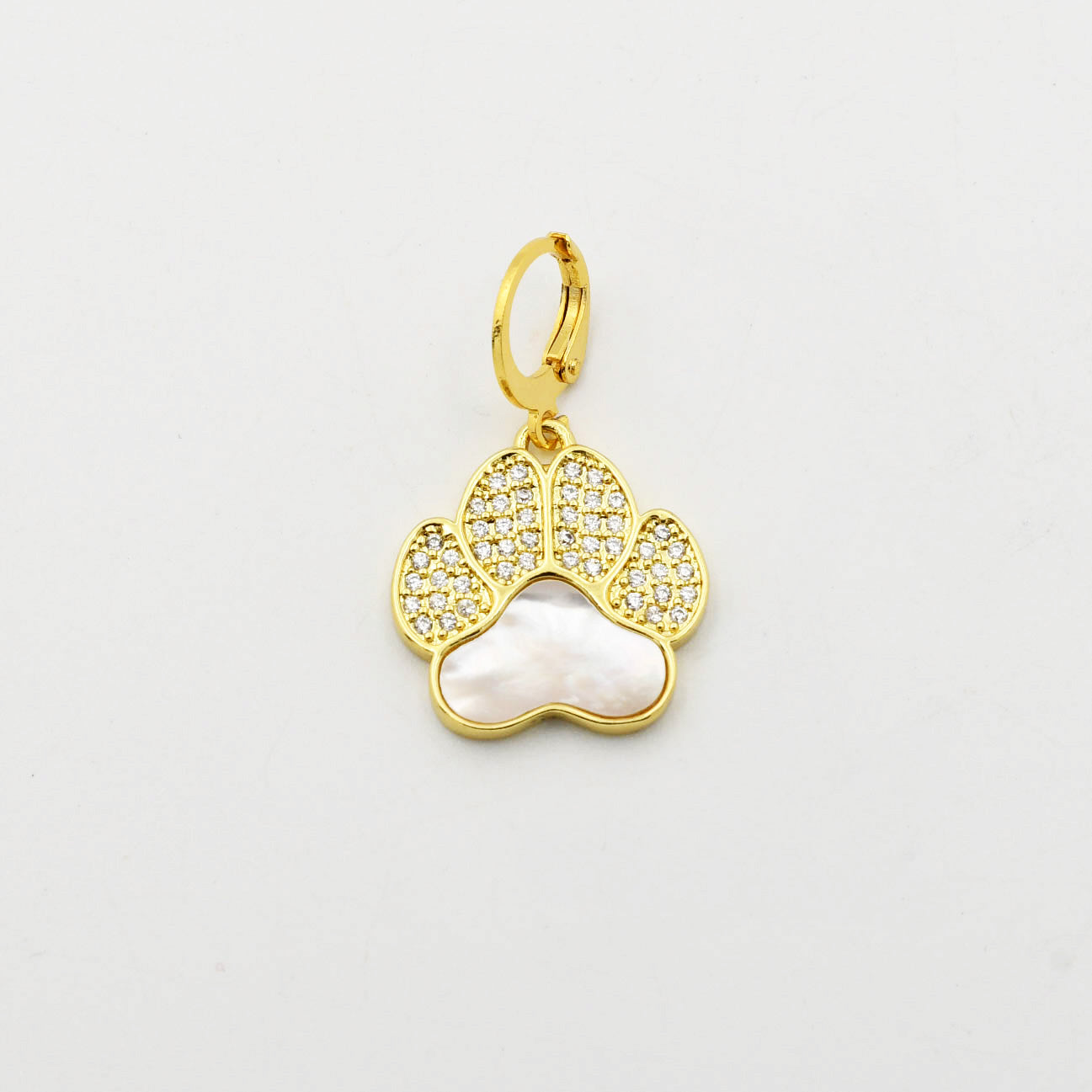 Iridescent Pet Paw Charm CH-32