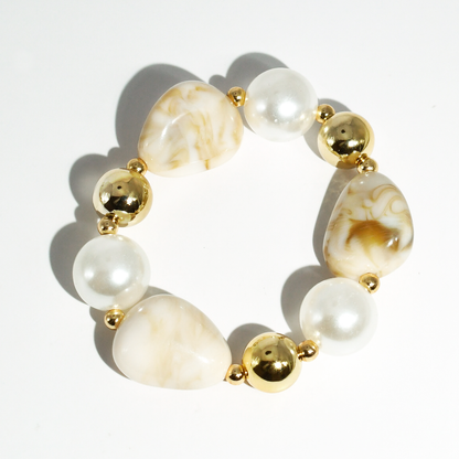 It's a Neutral Beaded Bracelet