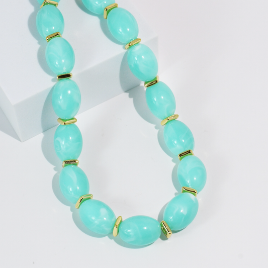 Jelly Pop Mint Necklace