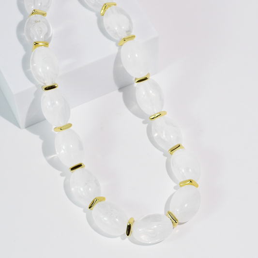 Jelly Pop White Necklace